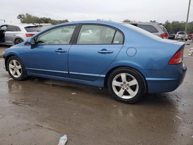 1HGFA16807L115055 - 2007 HONDA CIVIC EX BLUE photo 2