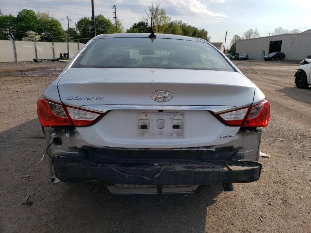 5NPEC4AC7CH349418 - 2012 HYUNDAI SONATA SE SILVER photo 6