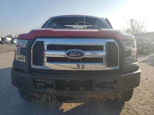 1FTEX1EP7GFC53546 - 2016 FORD F150 SUPER CAB RED photo 5