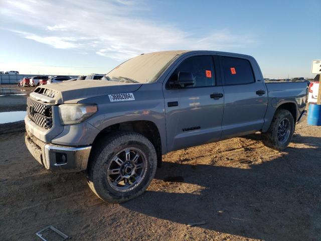 5TFEY5F15KX254101 - 2019 TOYOTA TUNDRA CREWMAX SR5 GRAY photo 1