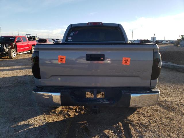 5TFEY5F15KX254101 - 2019 TOYOTA TUNDRA CREWMAX SR5 GRAY photo 6