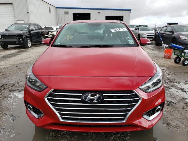 3KPC34A63NE158362 - 2022 HYUNDAI ACCENT LIMITED RED photo 5