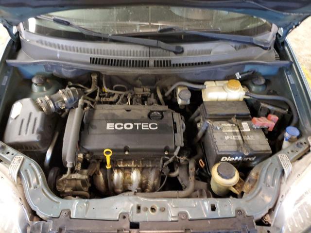 KL1TD5DE0AB136484 - 2010 CHEVROLET AVEO LS Yaşıl foto 11