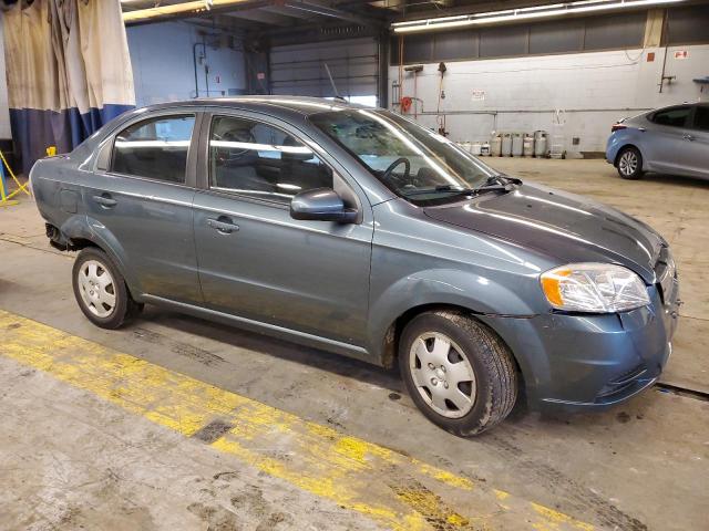 KL1TD5DE0AB136484 - 2010 CHEVROLET AVEO LS GREEN photo 4