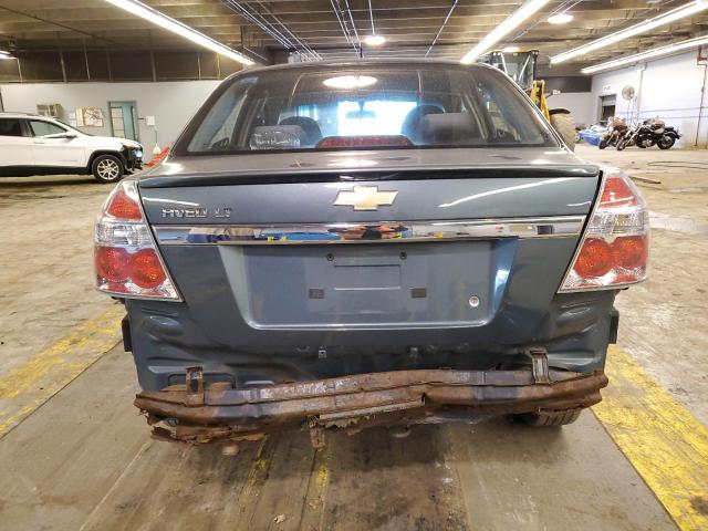 KL1TD5DE0AB136484 - 2010 CHEVROLET AVEO LS Yaşıl foto 6