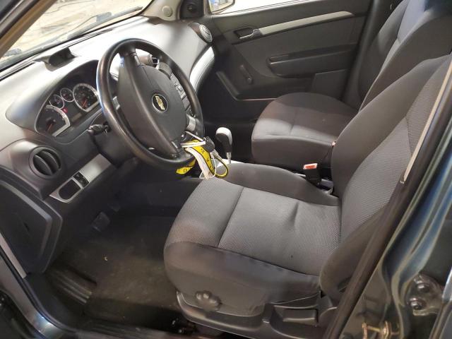 KL1TD5DE0AB136484 - 2010 CHEVROLET AVEO LS Yaşıl foto 7