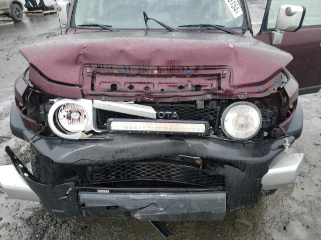 JTEBU11F970023319 - 2007 TOYOTA FJ CRUISER BURGUNDY photo 12