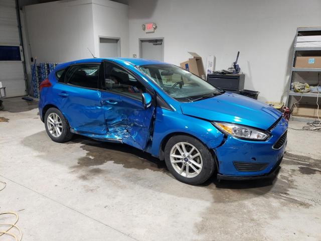 1FADP3K2XHL252349 - 2017 FORD FOCUS SE BLUE photo 4