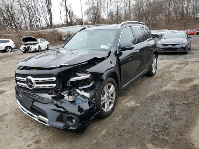 W1N4M4HB4MW103064 - 2021 MERCEDES-BENZ GLB 250 4MATIC BLACK photo 1