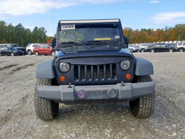 1J4GA39158L559539 - 2008 JEEP WRANGLER UNLIMITED X  photo 9