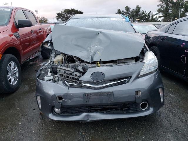 JTDZN3EU8C3091110 - 2012 TOYOTA PRIUS V GRAY photo 5