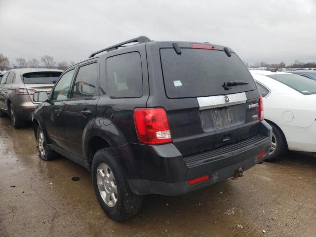 4F2CY9GG6BKM01086 - 2011 MAZDA TRIBUTE I S BLACK photo 2