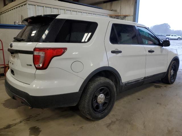 1FM5K8AR6GGC61190 - 2016 FORD EXPLORER POLICE INTERCEPTOR WHITE photo 3