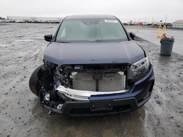 5FNYF8H57PB018832 - 2023 HONDA PASSPORT EXL BLUE photo 5