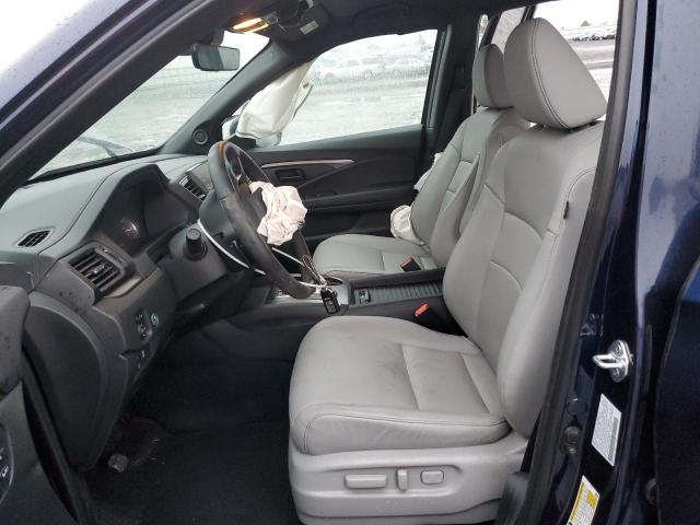 5FNYF8H57PB018832 - 2023 HONDA PASSPORT EXL BLUE photo 7