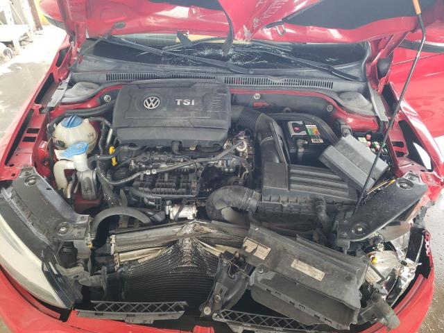 3VWD17AJ0EM263928 - 2014 VOLKSWAGEN JETTA SE RED photo 11