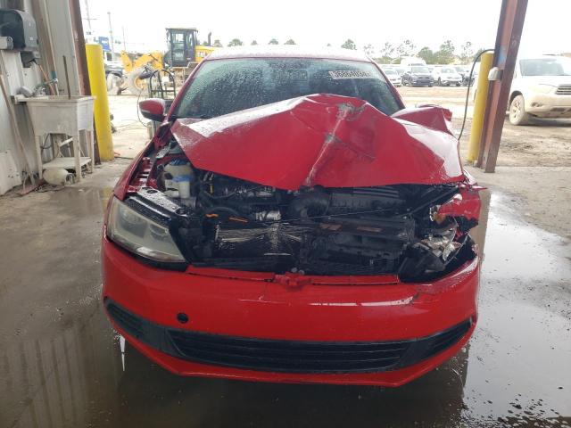 3VWD17AJ0EM263928 - 2014 VOLKSWAGEN JETTA SE RED photo 5