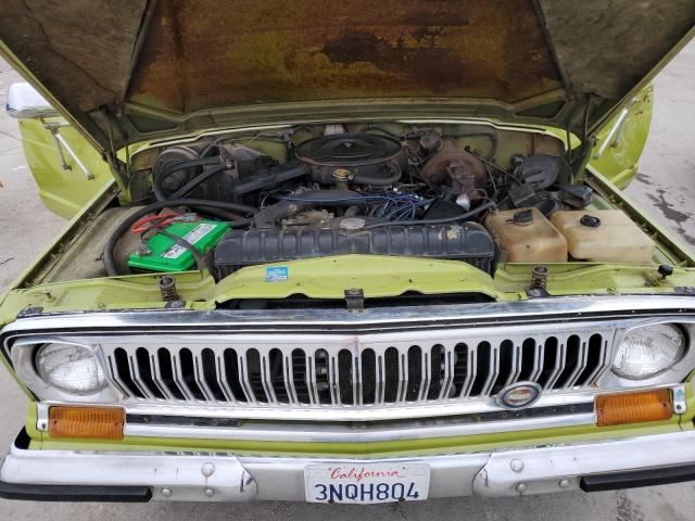 J5A15MP000968 - 1975 JEEP WAGONEER GREEN photo 11