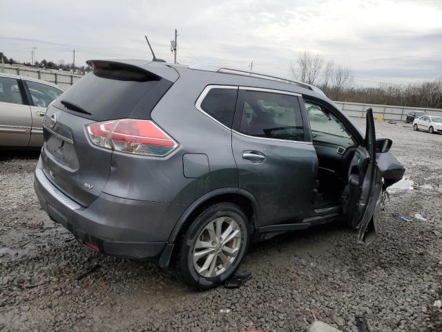 KNMAT2MT8GP717114 - 2016 NISSAN ROGUE S GRAY photo 3