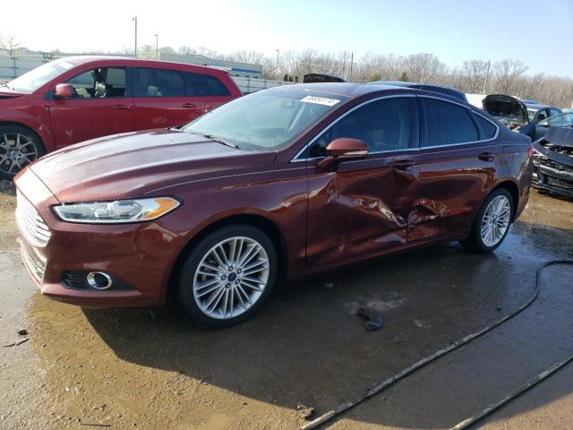 3FA6P0HD2GR313967 - 2016 FORD FUSION SE BURGUNDY photo 1