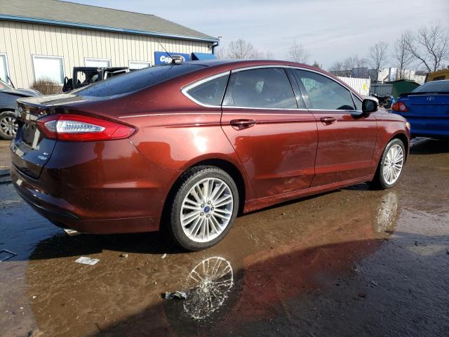 3FA6P0HD2GR313967 - 2016 FORD FUSION SE BURGUNDY photo 3