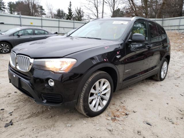 5UXWX9C53H0D98075 - 2017 BMW X3 XDRIVE28I BLACK photo 1