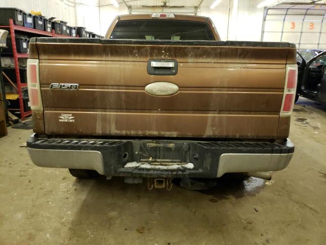 1FTFW1ET5BFB12195 - 2011 FORD F150 SUPERCREW BROWN photo 6