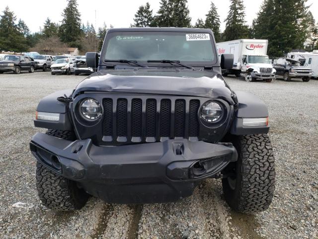 1C4HJXDG6NW258091 - 2022 JEEP WRANGLER U SPORT შავი ფოტო 5