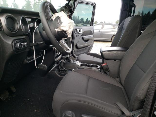 1C4HJXDG6NW258091 - 2022 JEEP WRANGLER U SPORT შავი ფოტო 7