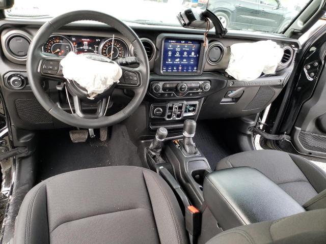 1C4HJXDG6NW258091 - 2022 JEEP WRANGLER U SPORT შავი ფოტო 8