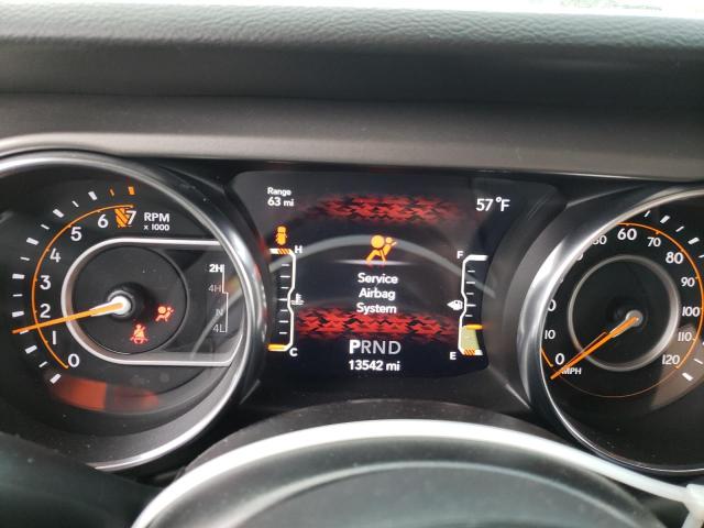 1C4HJXDG6NW258091 - 2022 JEEP WRANGLER U SPORT შავი ფოტო 9