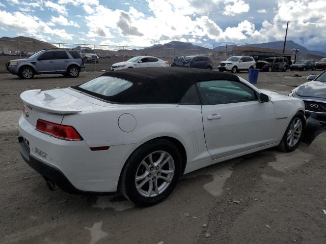 2G1FB3D33E9288581 - 2014 CHEVROLET CAMARO LT WHITE photo 3