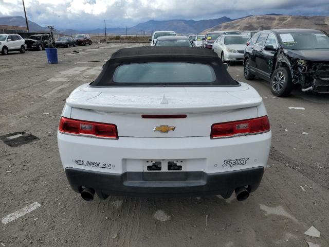 2G1FB3D33E9288581 - 2014 CHEVROLET CAMARO LT WHITE photo 6