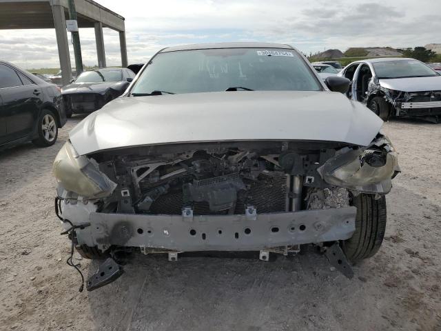 JM1BM1T76E1162065 - 2014 MAZDA 3 SV GRAY photo 5