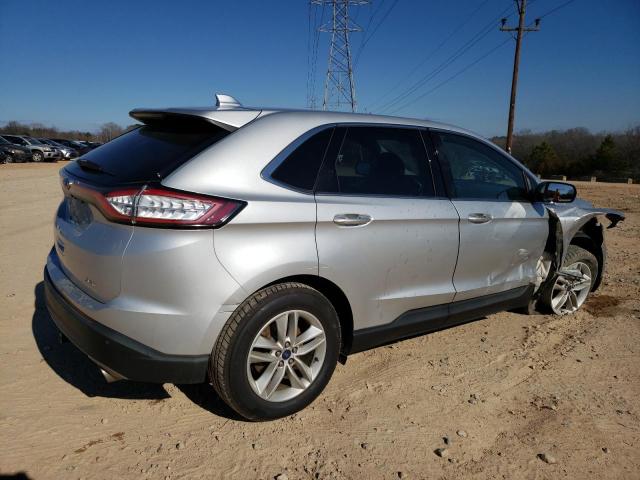 2FMPK3J87HBC34950 - 2017 FORD EDGE SEL SILVER photo 3