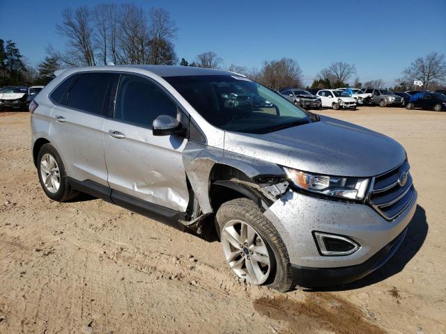 2FMPK3J87HBC34950 - 2017 FORD EDGE SEL SILVER photo 4