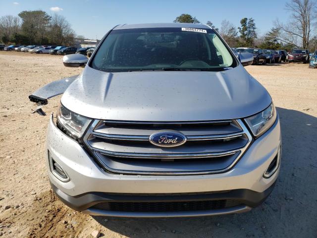 2FMPK3J87HBC34950 - 2017 FORD EDGE SEL SILVER photo 5