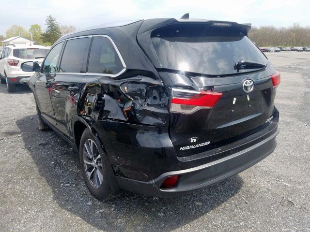 5TDJZRFH7KS595604 - 2019 TOYOTA HIGHLANDER SE  photo 3