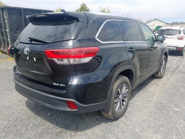 5TDJZRFH7KS595604 - 2019 TOYOTA HIGHLANDER SE  photo 4