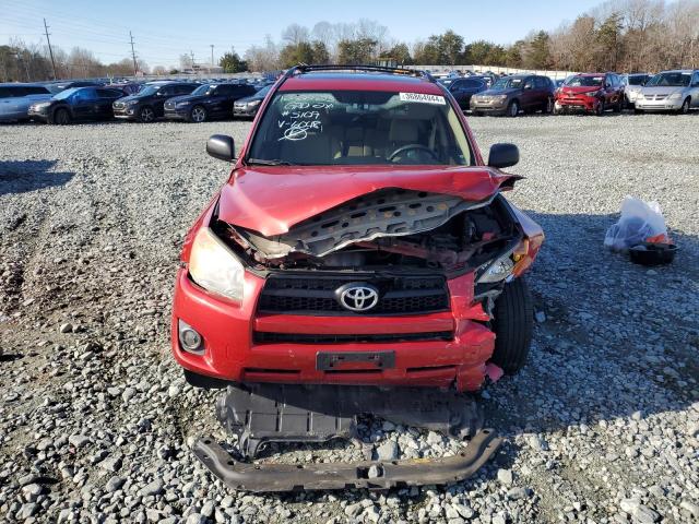 JTMZF4DV0C5046048 - 2012 TOYOTA RAV4 RED photo 5