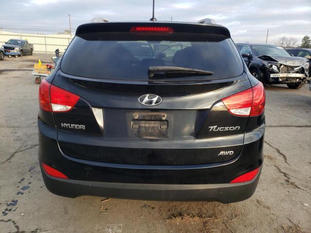 KM8JUCAC5DU710489 - 2013 HYUNDAI TUCSON GLS BLACK photo 6