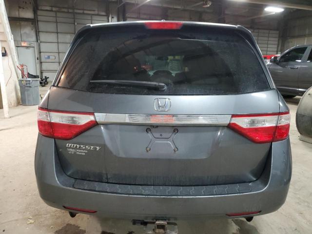 5FNRL5H62CB035052 - 2012 HONDA ODYSSEY EXL GRAY photo 6