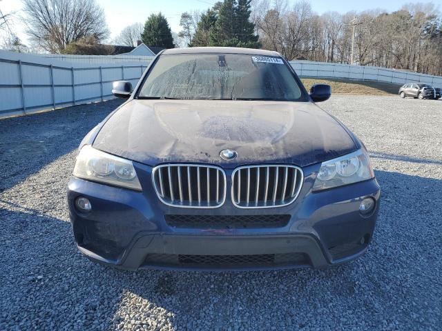 5UXWX9C56D0D08864 - 2013 BMW X3 XDRIVE28I BLUE photo 5