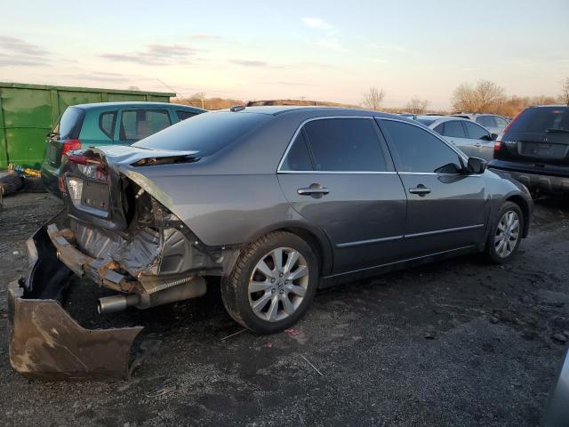 1HGCM66577A006262 - 2007 HONDA ACCORD EX GRAY photo 3