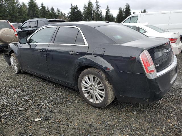 2C3CCARG5DH558104 - 2013 CHRYSLER 300 BLACK photo 2