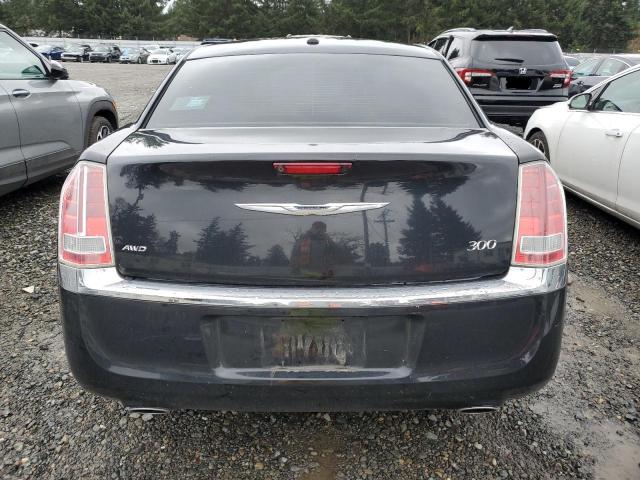 2C3CCARG5DH558104 - 2013 CHRYSLER 300 BLACK photo 6