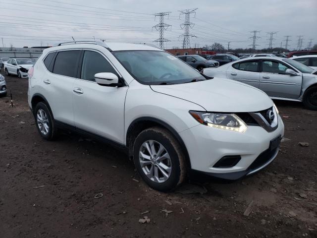 KNMAT2MV4GP653199 - 2016 NISSAN ROGUE S WHITE photo 4