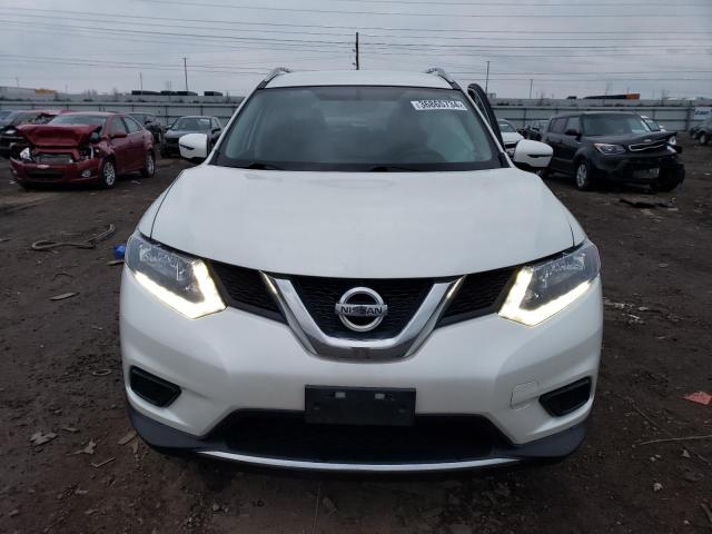 KNMAT2MV4GP653199 - 2016 NISSAN ROGUE S WHITE photo 5