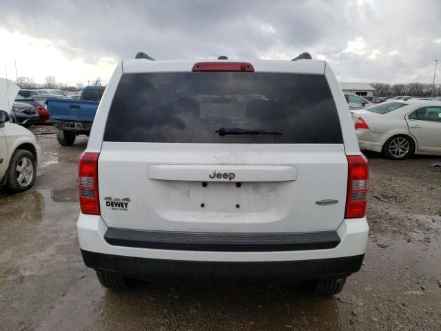 1C4NJRFB2CD638599 - 2012 JEEP PATRIOT LATITUDE WHITE photo 6