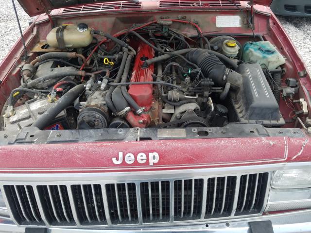 1J4FJ58L6KL616901 - 1989 JEEP CHEROKEE LAREDO  photo 7